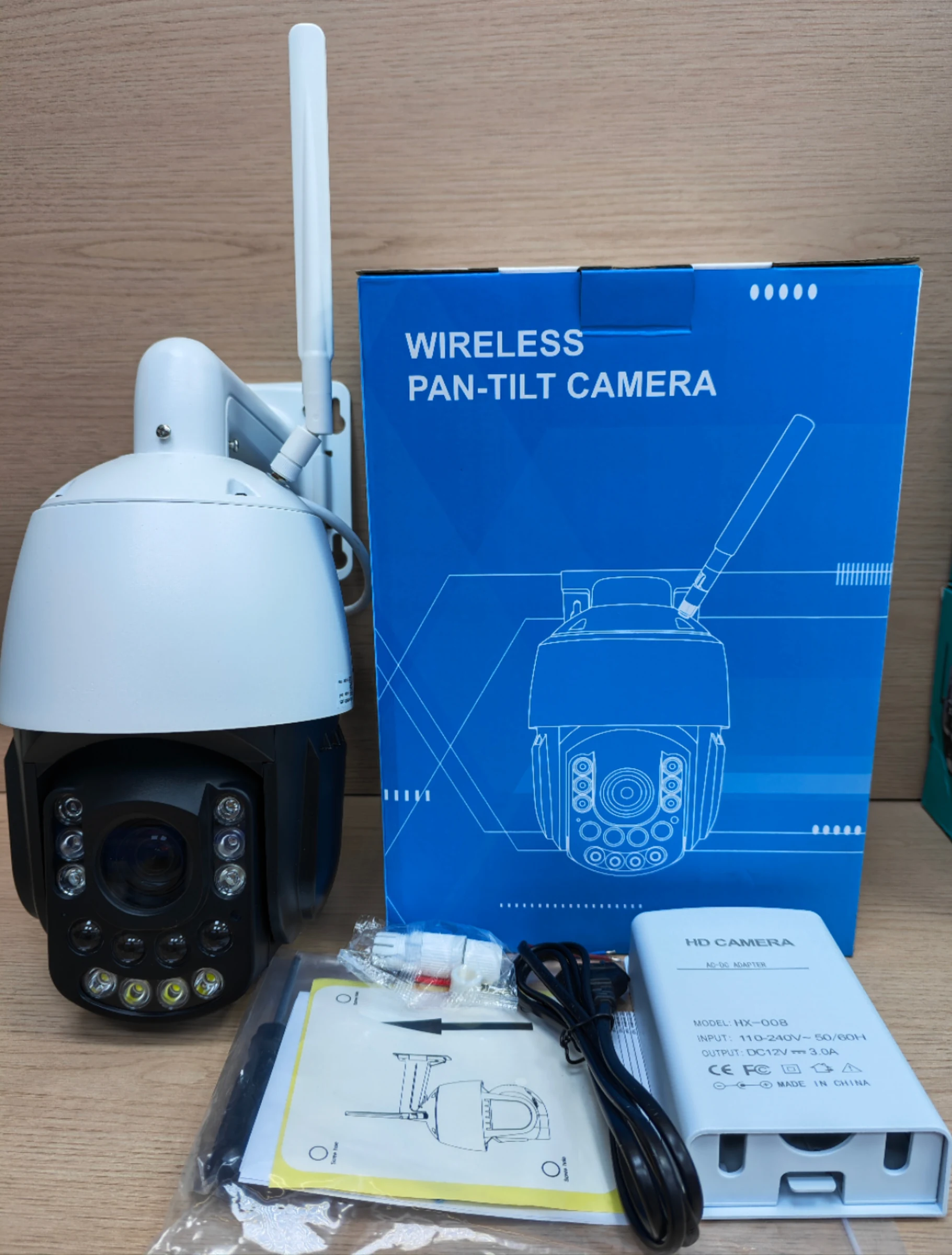 Metal dome surveillance camera