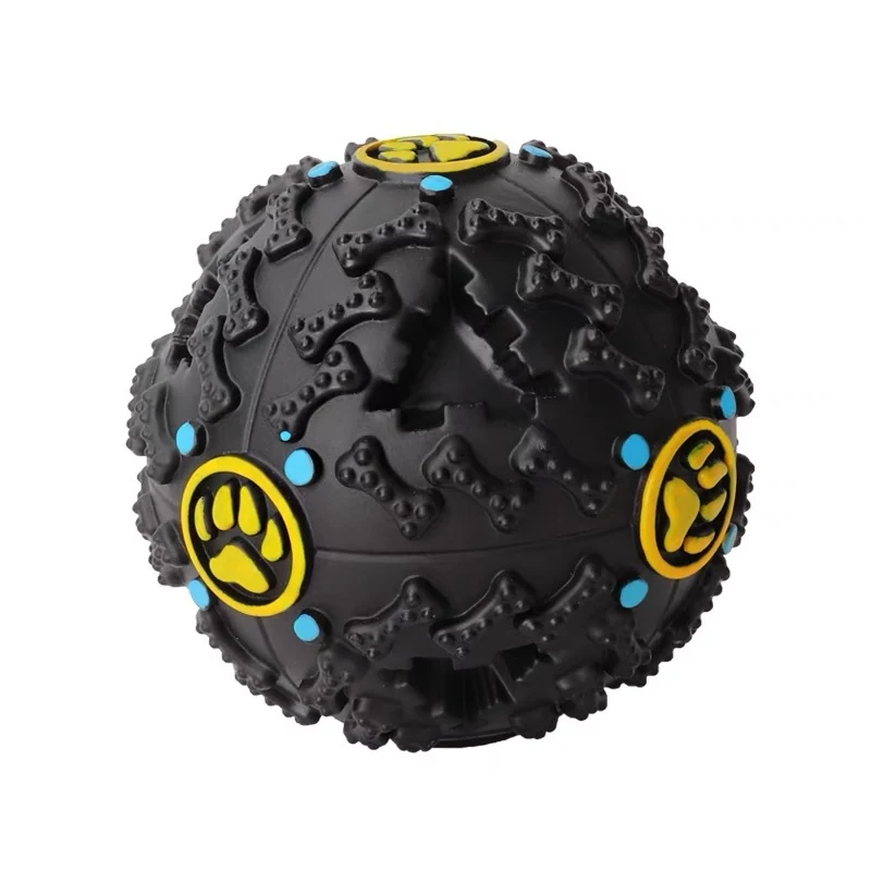 Treat-dispensing ball