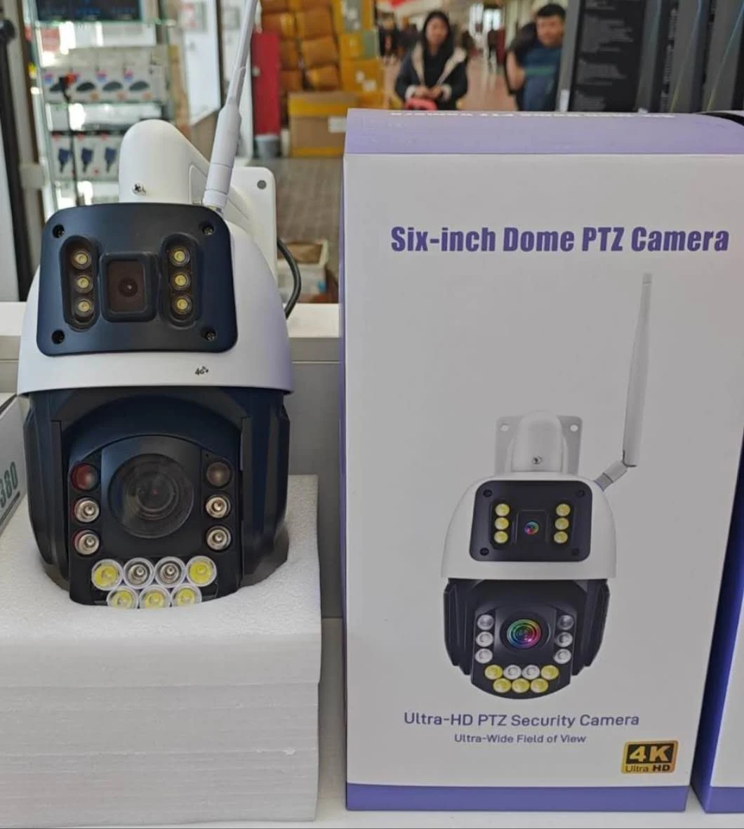 Metal dome surveillance camera