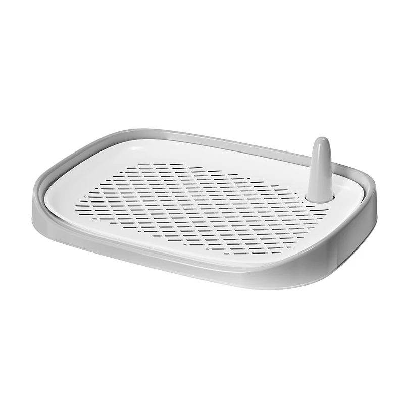 Flat dog toilet